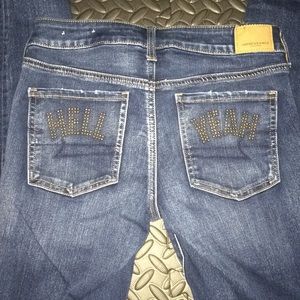 Bling American Eagle distressed jeans